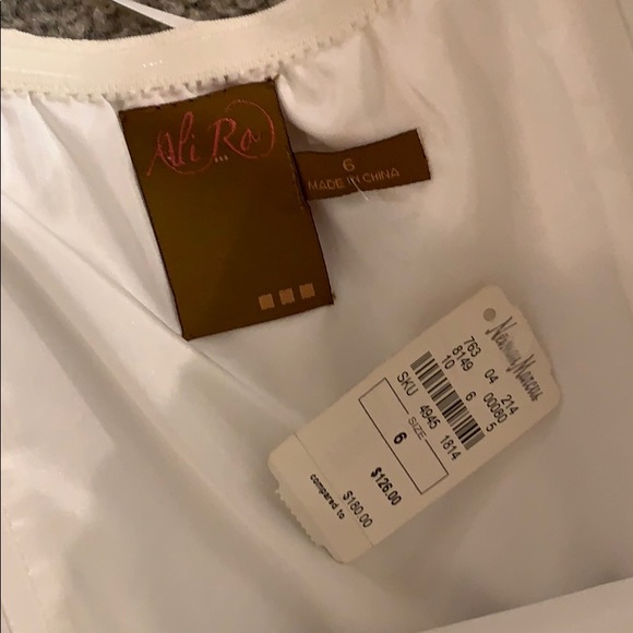 Ali Ro White strapless mini dress - Picture 3 of 3